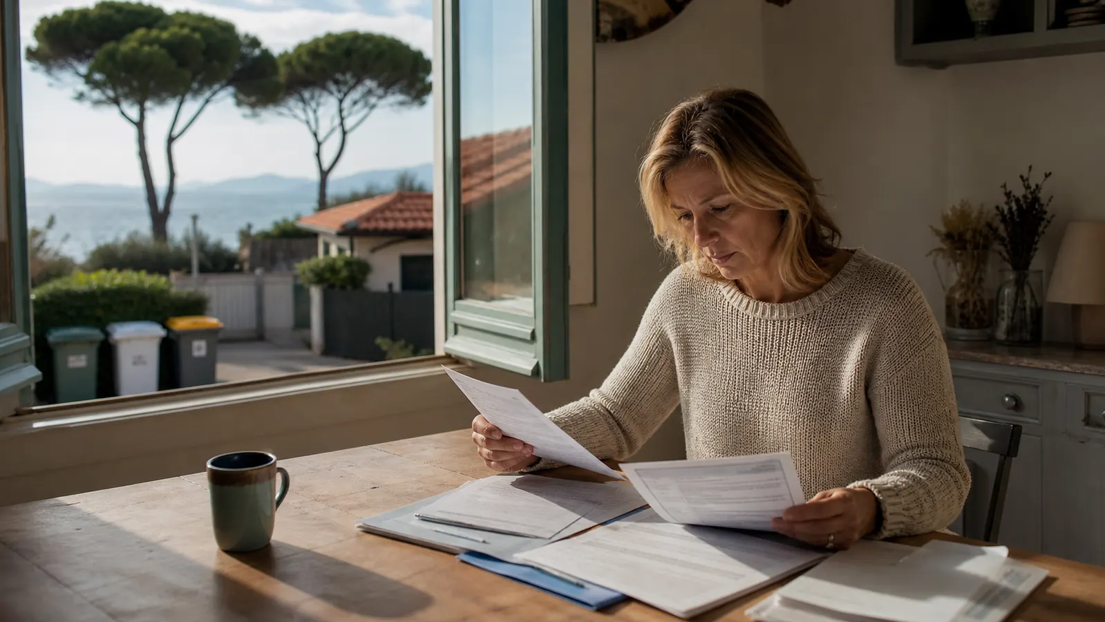 Proprietaria di una seconda casa in Toscana che controlla l'avviso TARI